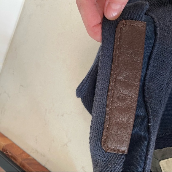 Abercrombie and Fitch Vintage Moose Print Duffle Weekender Travel Bag One Size - Picture 4 of 8